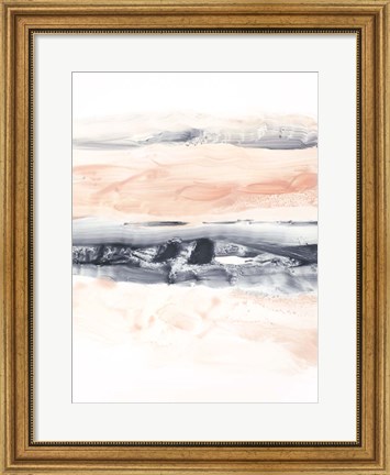 Framed Blush Sunset I Print