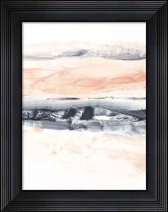 Framed Blush Sunset I Print