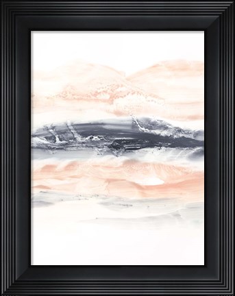 Framed Blush Sunset II Print