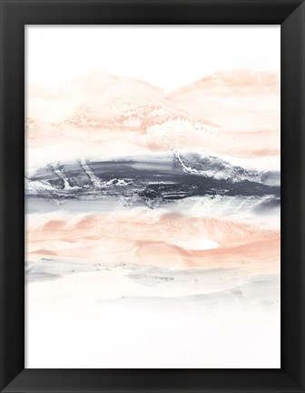 Framed Blush Sunset II Print