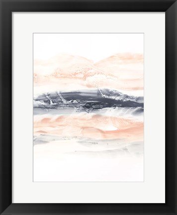 Framed Blush Sunset II Print