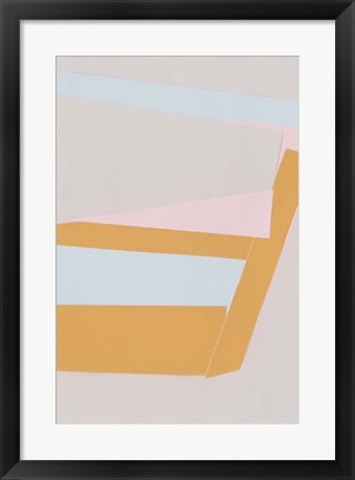 Framed Soft Blocks I Print