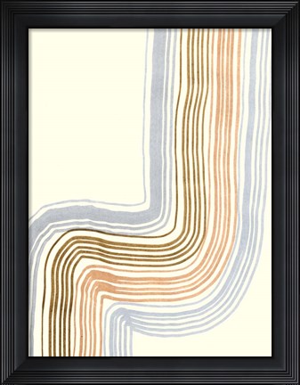 Framed Imperfect Lines I Print