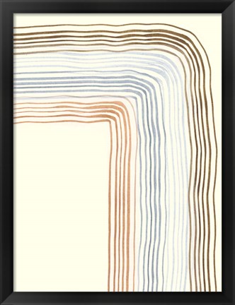 Framed Imperfect Lines II Print