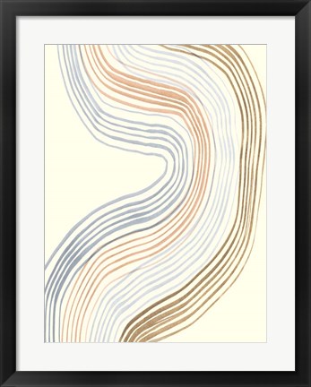 Framed Imperfect Lines III Print