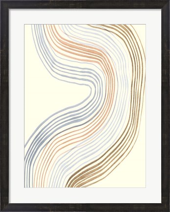 Framed Imperfect Lines III Print