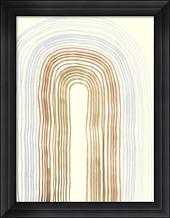 Framed Imperfect Lines IV Print
