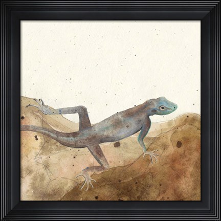 Framed Reptillian III Print