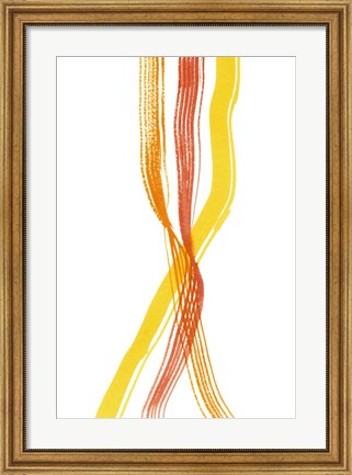 Framed Ribboned III Print