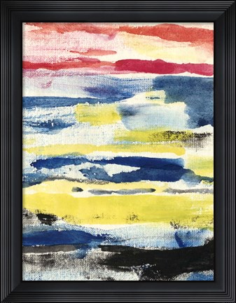 Framed Partly Sunny II Print