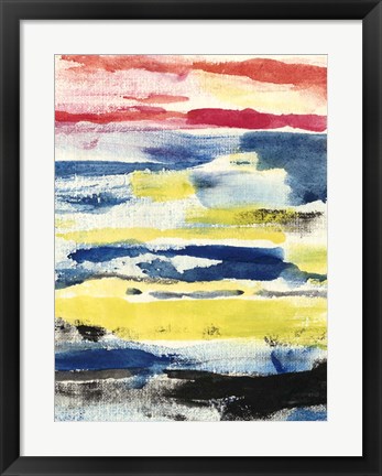 Framed Partly Sunny II Print