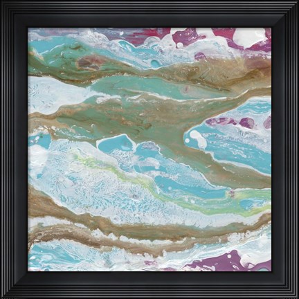 Framed Mermaid&#39;s Tale I Print