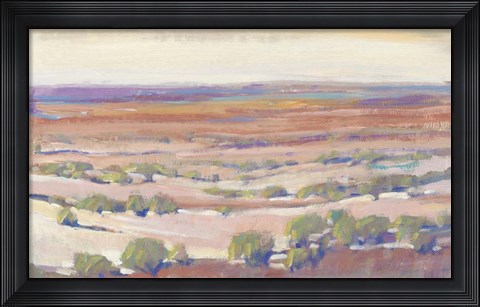 Framed High Desert Pastels I Print