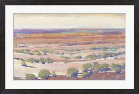 Framed High Desert Pastels I Print