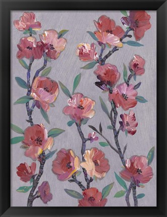 Framed Twigs in Bloom I Print