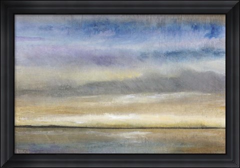 Framed Evening Calm I Print