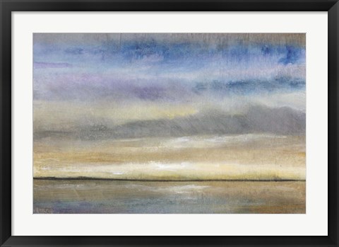 Framed Evening Calm I Print