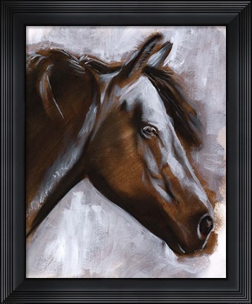 Framed Mane Attraction II Print