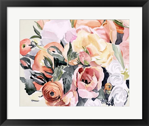 Framed Autumn Bouquet II Print