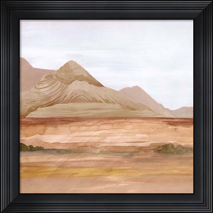 Framed Desert Formation I Print