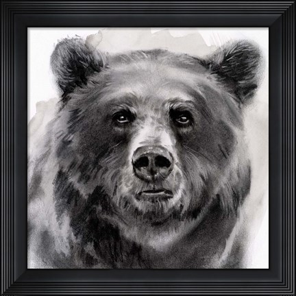 Framed Bear Grin II Print