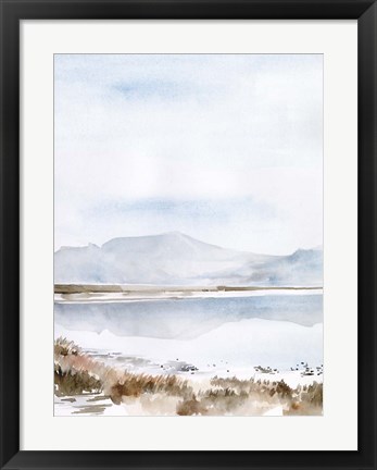 Framed Salt Lake Reflections II Print