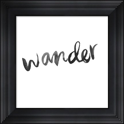Framed Posi-vibe II Print