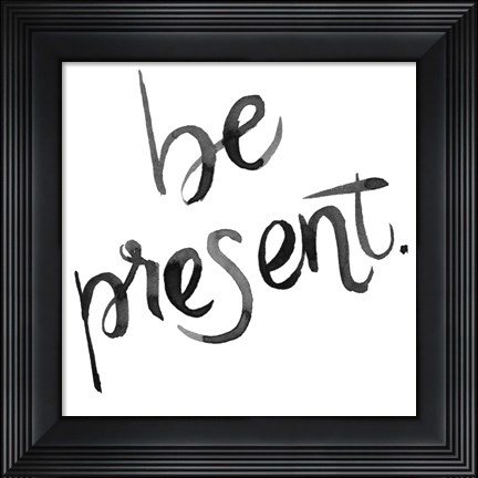 Framed Posi-vibe III Print