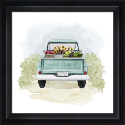 Framed Farm Flora II Print