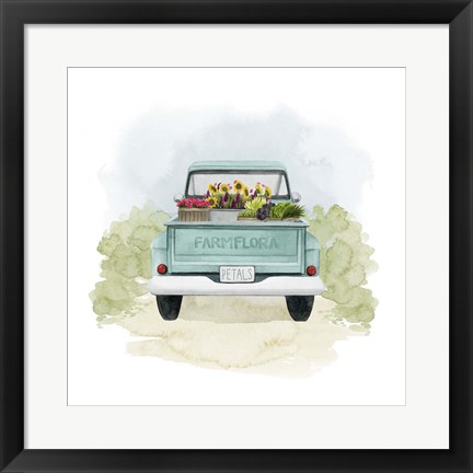 Framed Farm Flora II Print