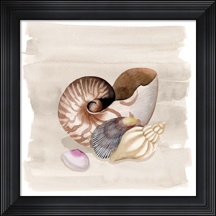 Framed Ocean Keepsake I Print