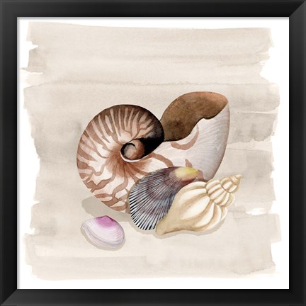 Framed Ocean Keepsake I Print