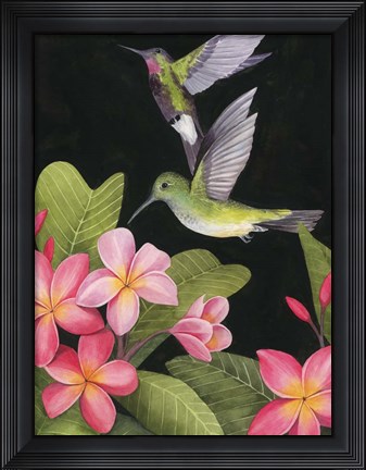 Framed In the Plumeria II Print