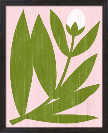 Framed Flower Cutting III Print