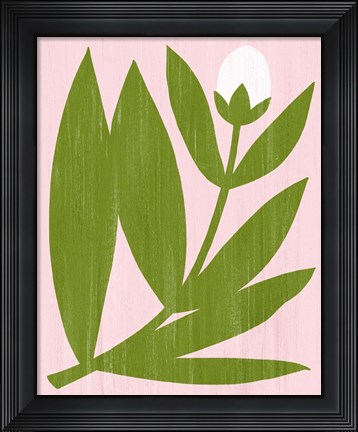 Framed Flower Cutting III Print