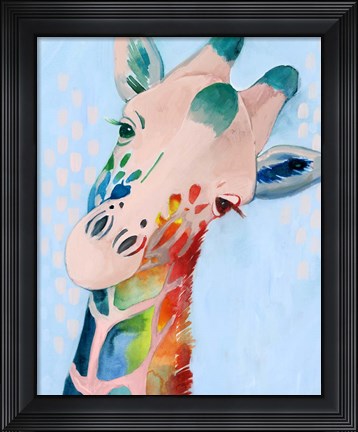 Framed Jungle Spectrum II Print