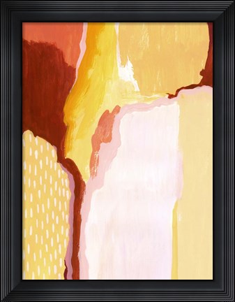 Framed Liquid Sun I Print