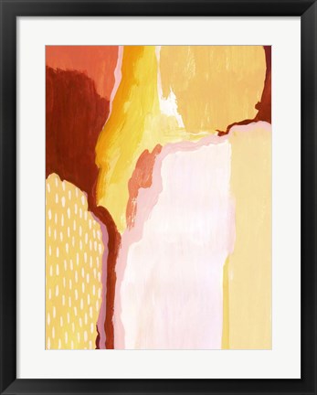 Framed Liquid Sun I Print