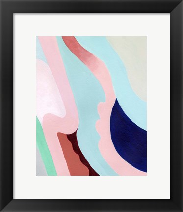 Framed Pastel Highlands II Print