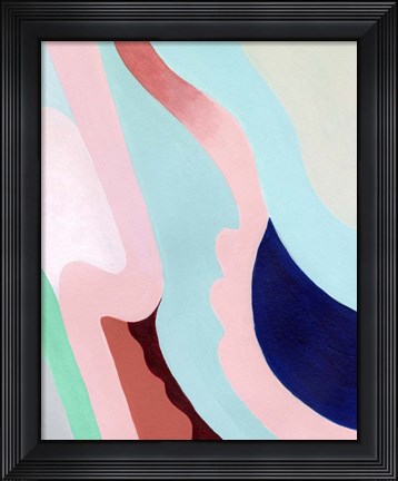 Framed Pastel Highlands II Print