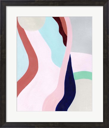 Framed Pastel Highlands IV Print