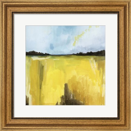 Framed Gilt Meadow I Print