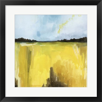 Framed Gilt Meadow I Print