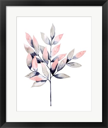 Framed Midnight Branch II Print