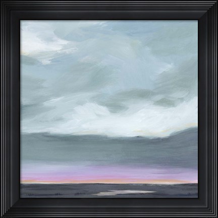 Framed Amethyst Marsh II Print
