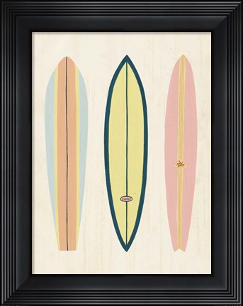 Framed So Cal Surfer I Print