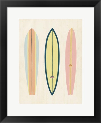 Framed So Cal Surfer I Print