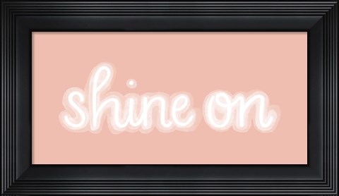 Framed You Glow II Print