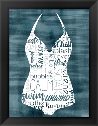 Framed Suit Speak II Print