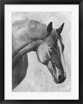 Framed Cavallo I Print